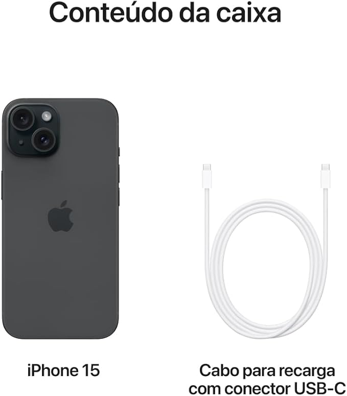 Apple iPhone 15 Pro Max (512 GB) — Titânio preto