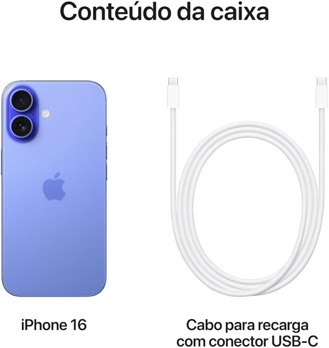 Apple iPhone 16 (128 GB) – Ultramarino