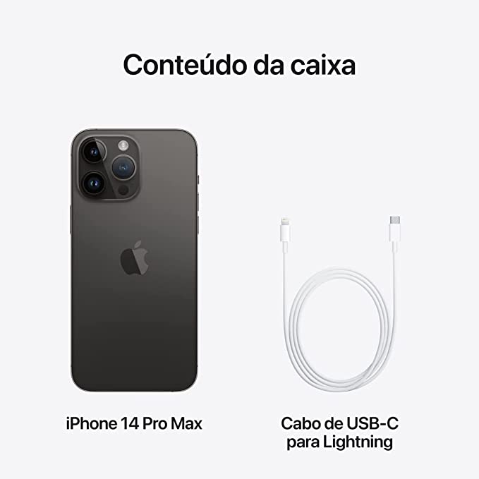 Apple iPhone 14 Pro Max(128 GB) – Preto