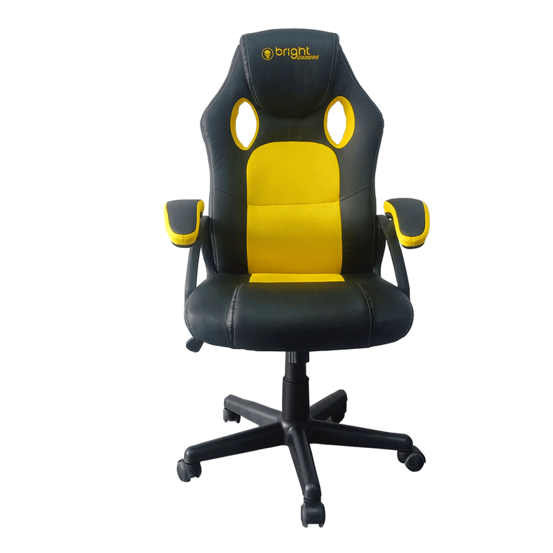 Cadeira Gamer Bright Preto/Amarelo