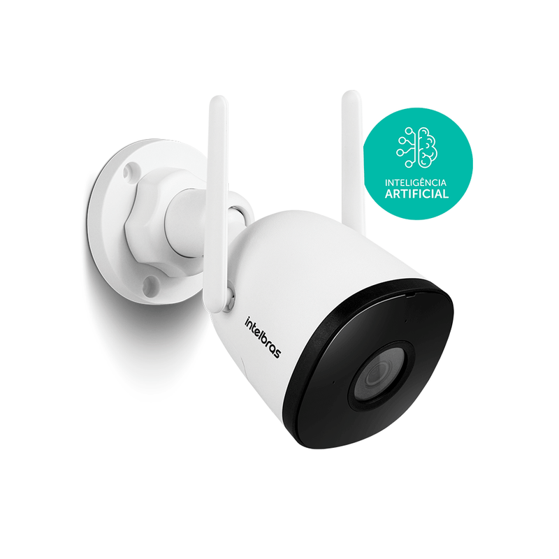 Câmera Externa Inteligente Wi-Fi Full HD Intelbras iM5 -  Branca