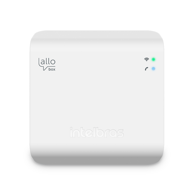 Interface Intelbras para Video Porteiro, WiFi, Allo Box Branco