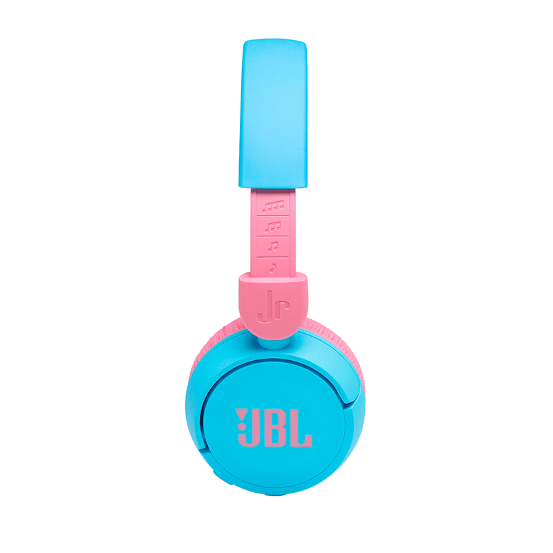 Fone de Ouvido Infantil JBL JR310 Bluetooth Azul com Rosa