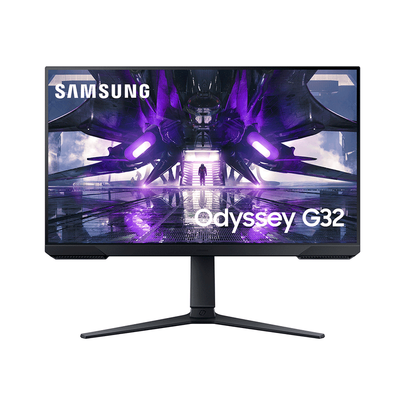 Monitor Gamer Samsung Odyssey G32 24" - LS24AG320NLXZD Preto