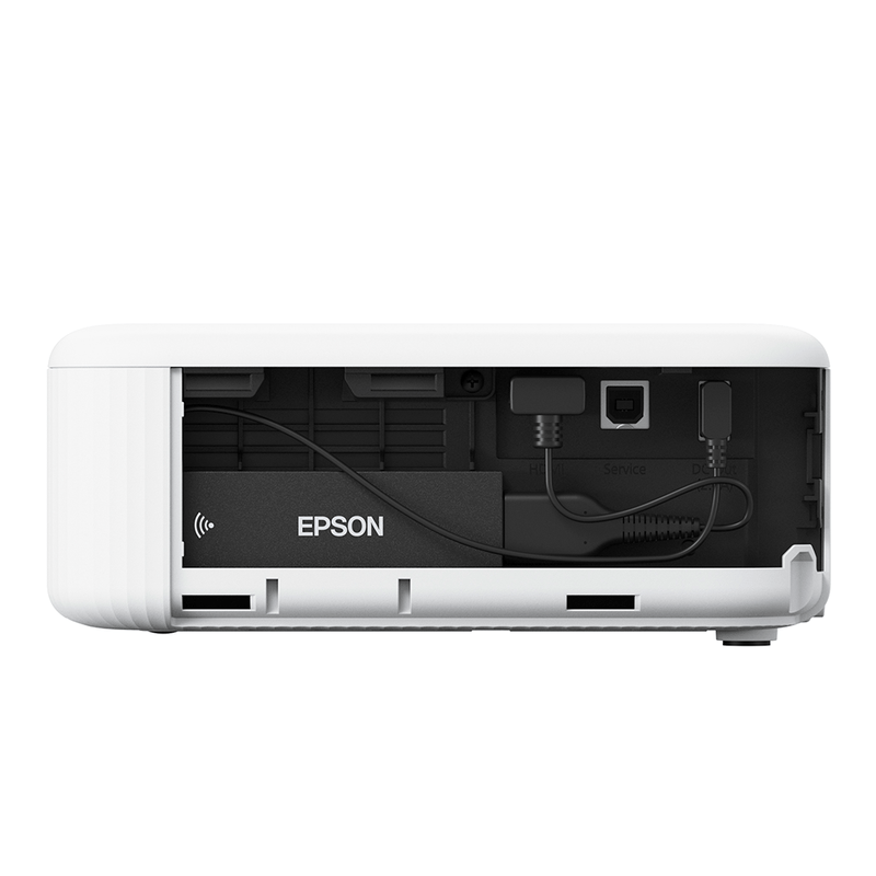 Projetor Epson CO-FH02, FULL HD, 3000 Lúmens Branco