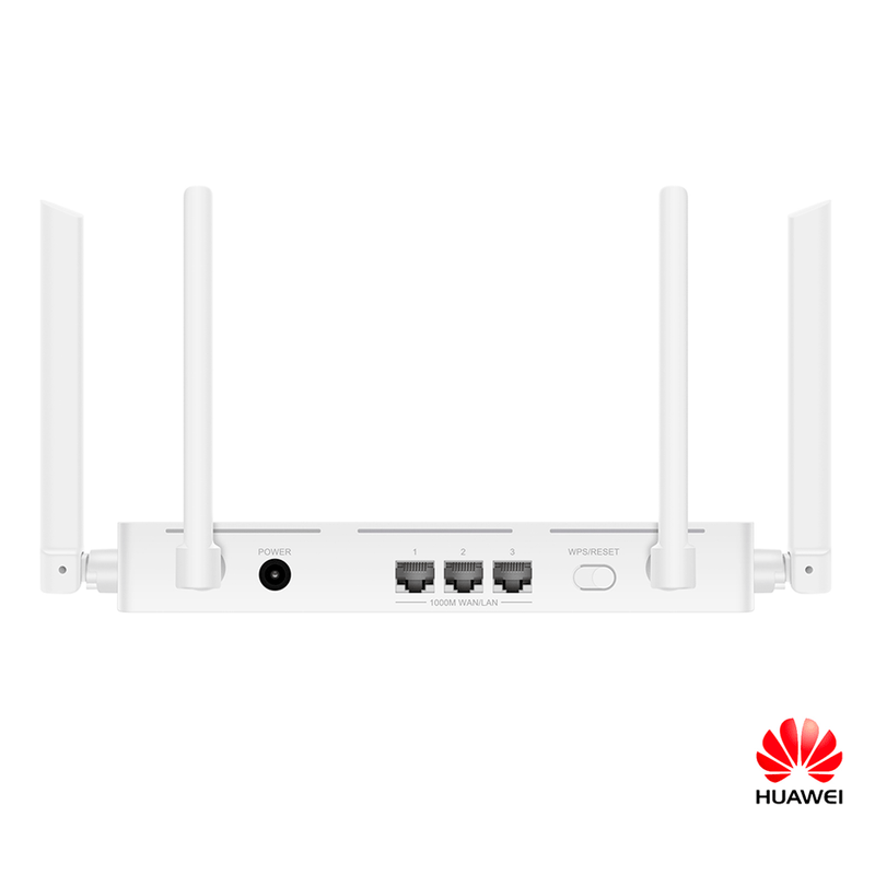 Roteador Huawei Wifi 6 AX2 AX1500 4 Antenas Ws7001-40 Branco