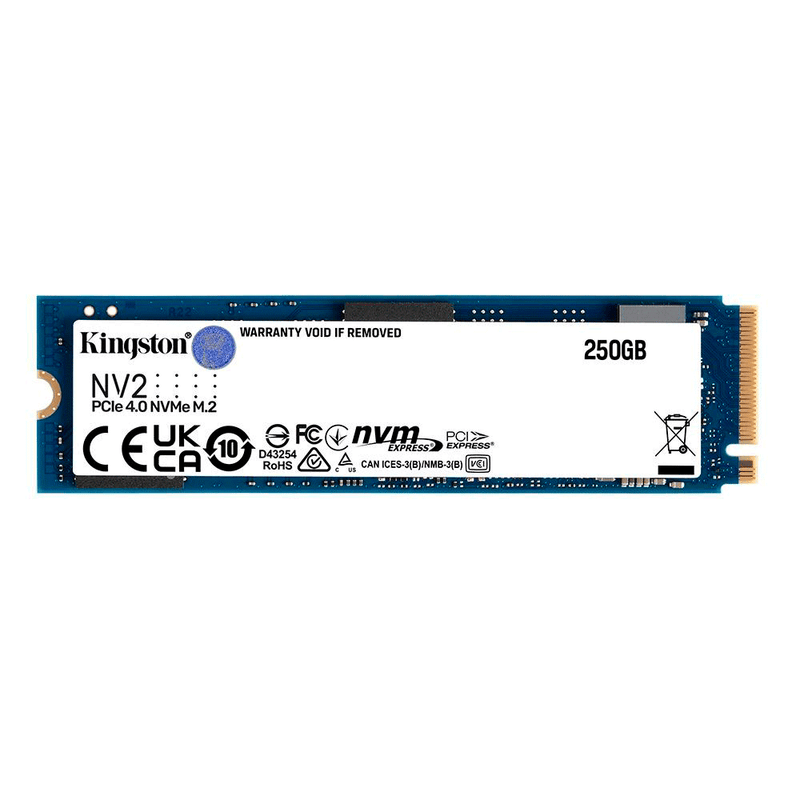 SSD Kingston NV2, M.2 2280 PCIe, NVMe - SNV2S/250G 250GB