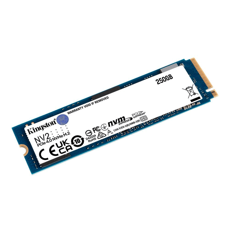 SSD Kingston NV2, M.2 2280 PCIe, NVMe - SNV2S/250G 250GB