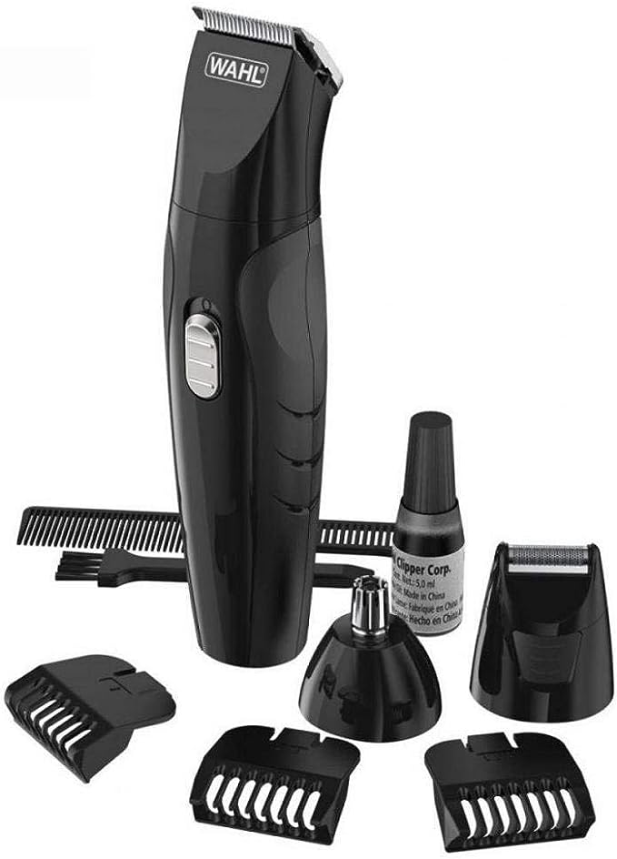 Aparador de Pelos Wahl Groomsman Rechargeable Grooming kit Bivolt