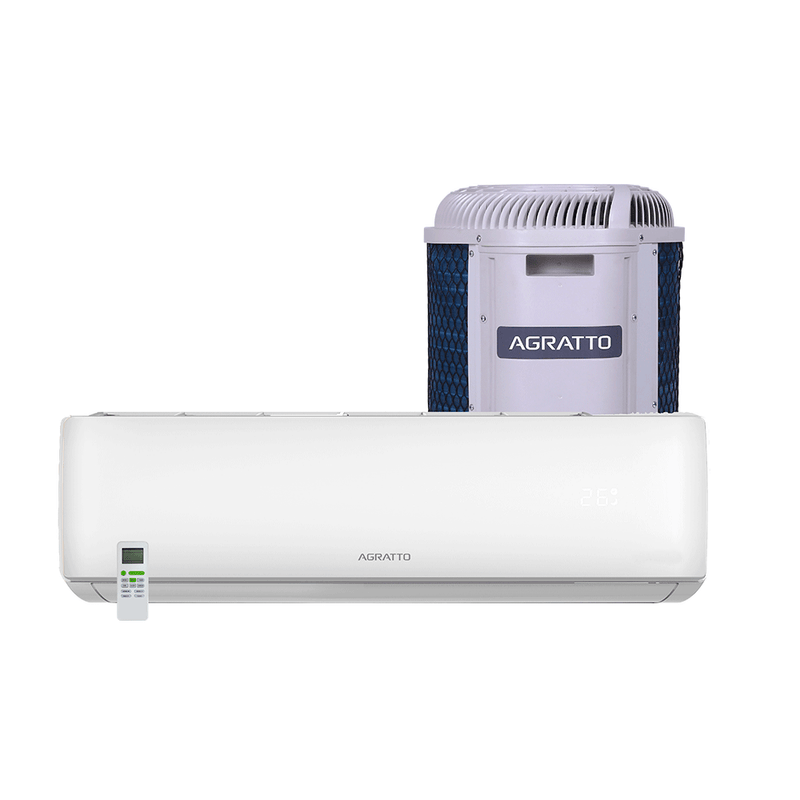 Ar Condicionado Agratto Split ONE TOP HW On/Off 9.000 BTU's Frio, Branco 220V