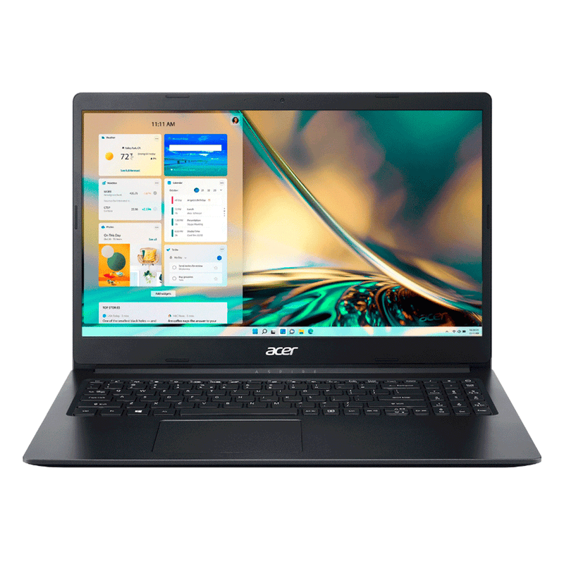 Notebook Acer Aspire 3 A315-34-C2BV, Intel Celeron, 4 GB, 128 GB SSD, 15.6", Windows 11 Home Preto