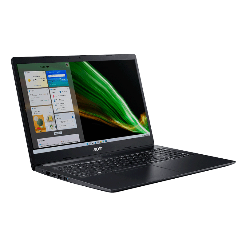 Notebook Acer Aspire 3 A315-34-C2BV, Intel Celeron, 4 GB, 128 GB SSD, 15.6", Windows 11 Home Preto