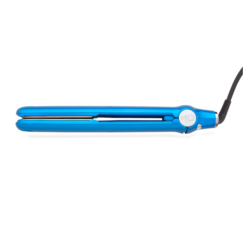 Chapinha / Prancha de Cabelo MQ Professional Titanium Slim Azul/Silver Bivolt