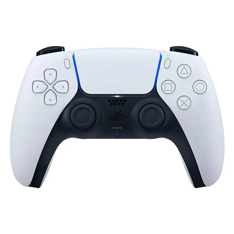 Controle Sony Dualsense Sem Fio PlayStation 5 com Resposta Tátil - Preto/Branco