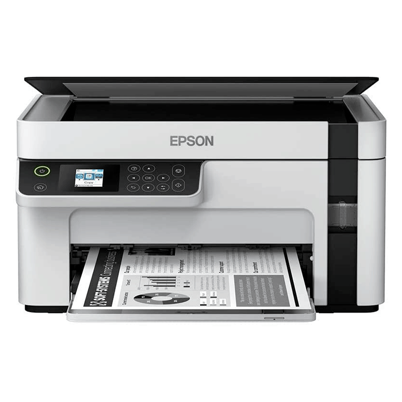 Multifuncional Epson EcoTank M2120 Monocromática Wireless e Wi-Fi Direct Bivolt