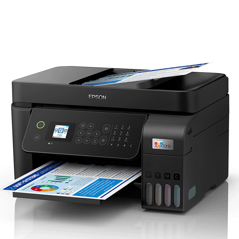 Impressora Multifuncional Epson EcoTank L5290, Bivolt Preto