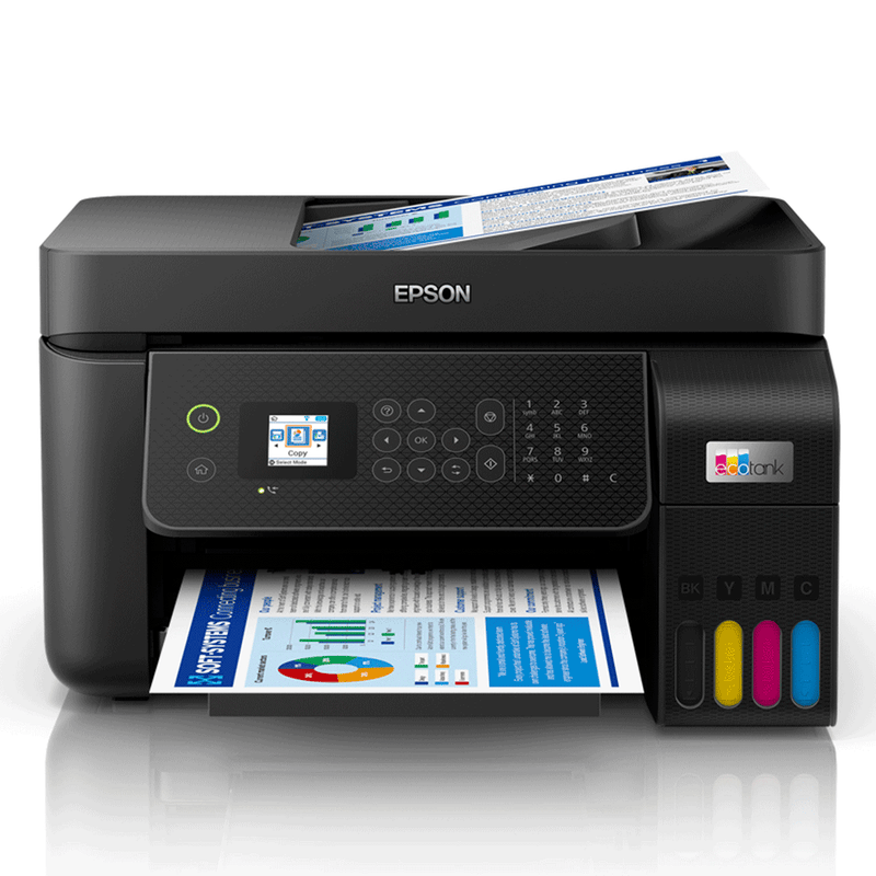 Impressora Multifuncional Epson EcoTank L5290, Bivolt Preto