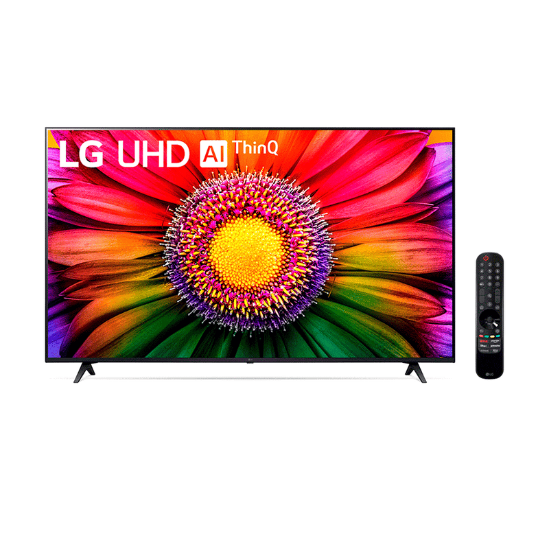 Smart TV 55" 4K LG UHD ThinQ Bluetooth, 3 HDMI, Bivolt - Ashed Blue