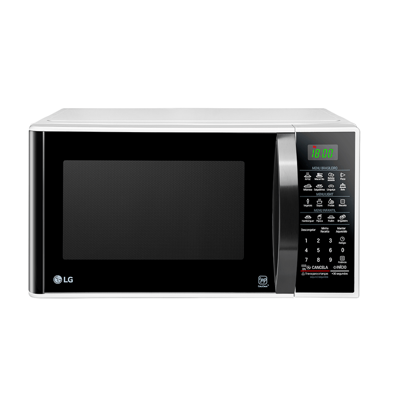 Forno de Micro-ondas LG MS3091BCA Solo com Função Eco On, 30 Litros 220V