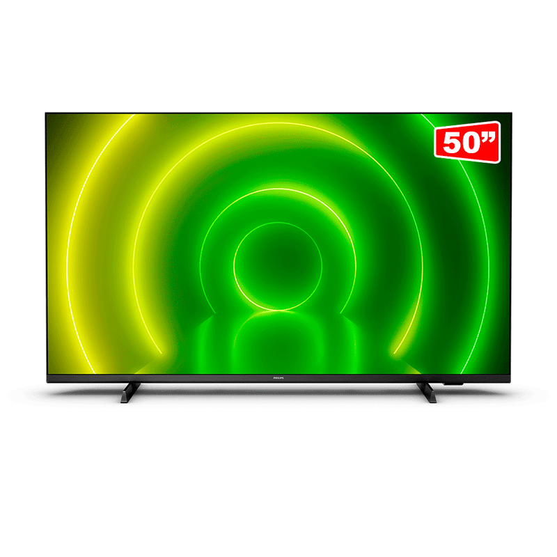 Smart TV Philips 50" 4K UHD LED Dolby Vision, Dolby Atmos, Bivolt - Preta Mate