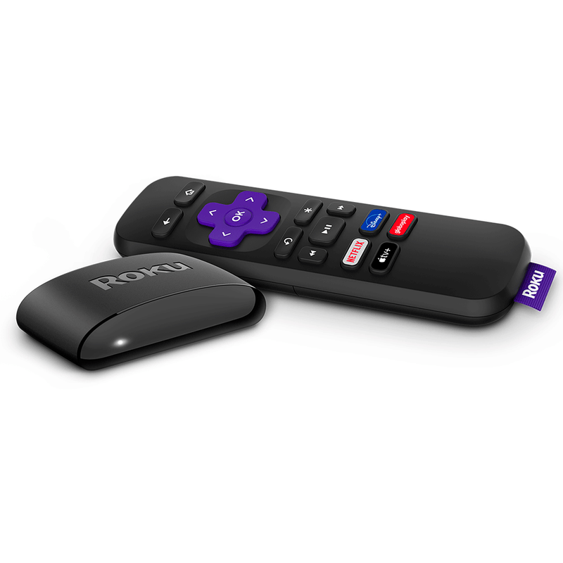 Roku Express, Streaming player Full HD, com controle remoto e cabo HDMI Preto