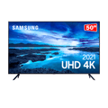 Samsung Smart TV 50" UHD 4K Processador Crystal 4K, Visual Livre de Cabos, Bivolt - Cinza Titanium