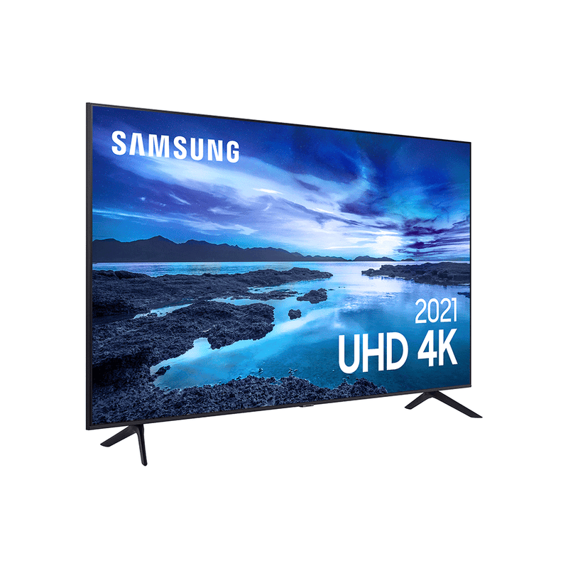 Samsung Smart TV 50" UHD 4K Processador Crystal 4K, Visual Livre de Cabos, Bivolt - Cinza Titanium