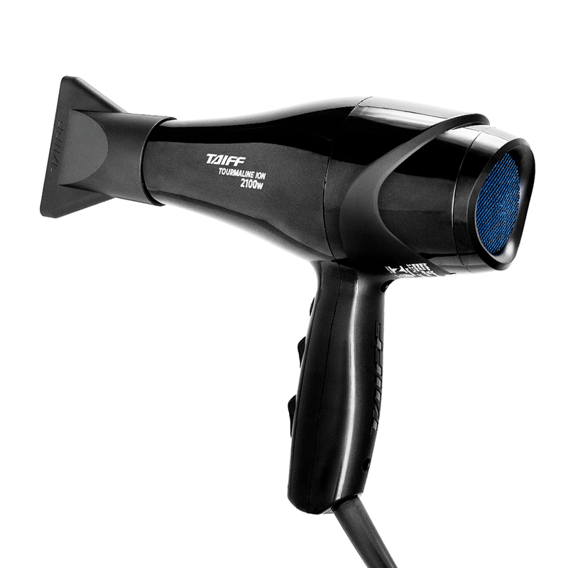 Secador Taiff Tourmaline Ion 2100W, Preto 220V