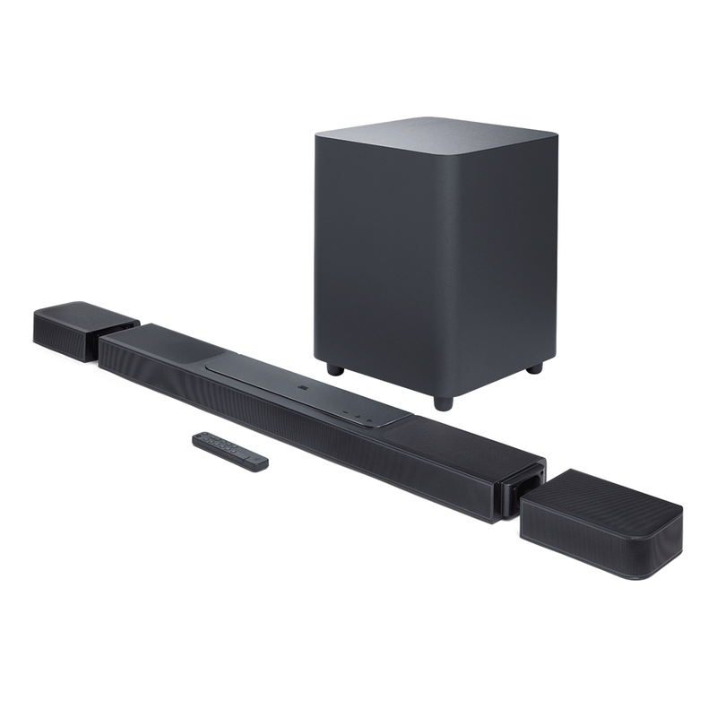 Soundbar JBL Bar 1300X com 11.1.4 Canais, Bivolt Preto