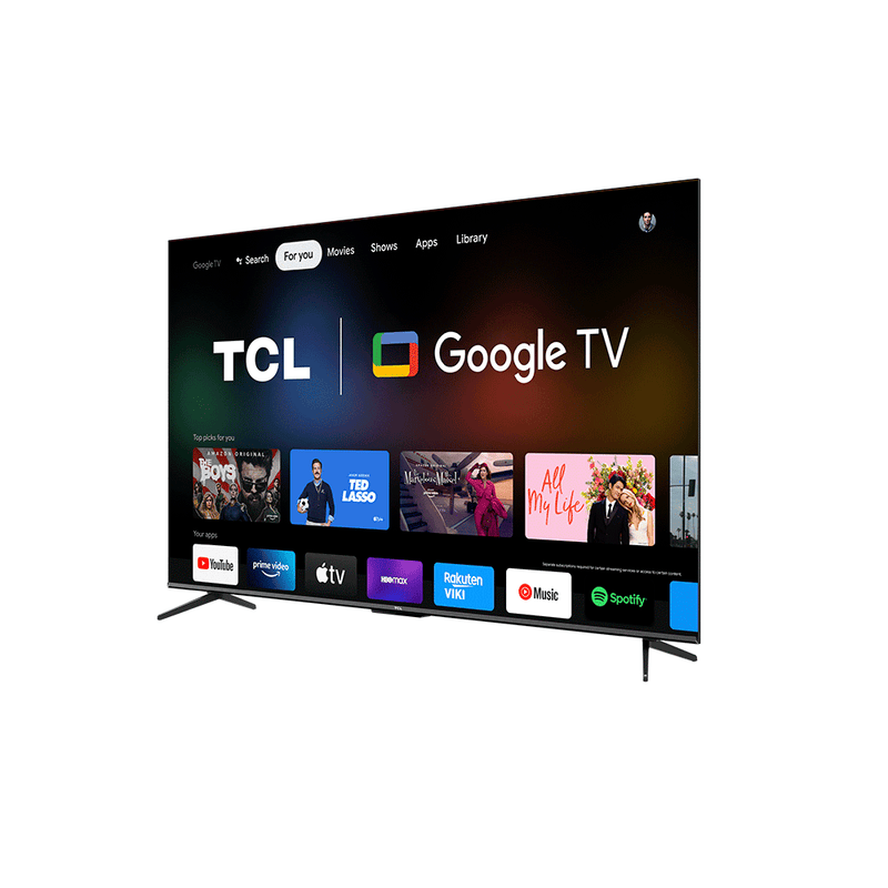 Smart TV TCL LED 65" 4K UH Dolby - Chumbo / Metálico