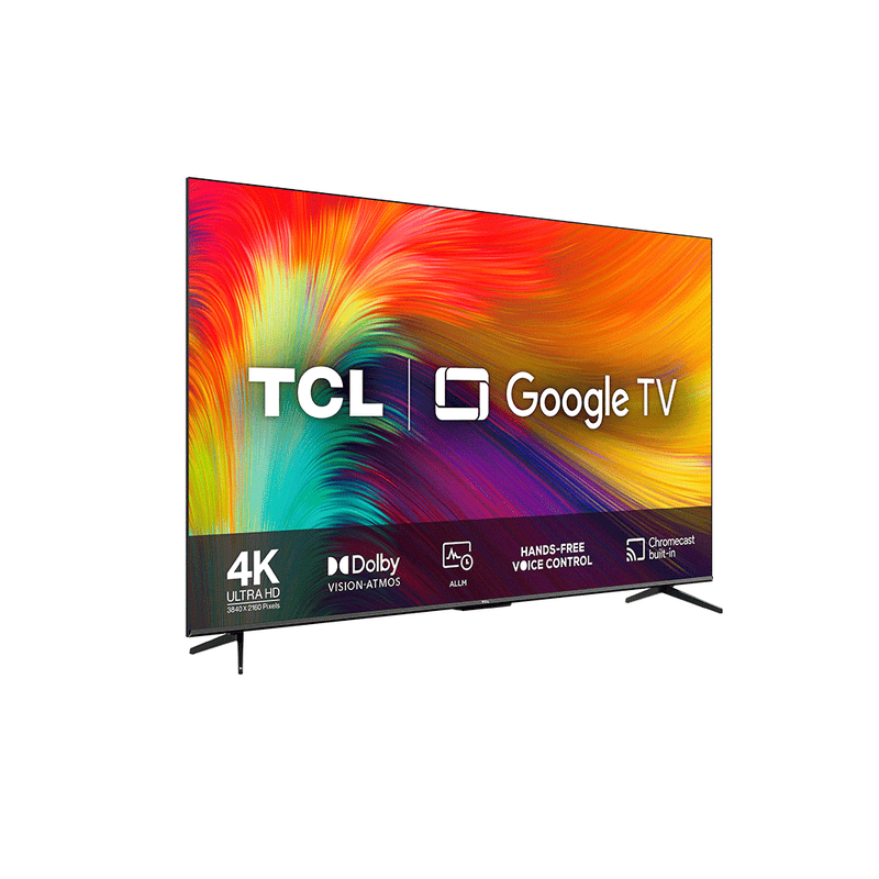 Smart TV TCL LED 65" 4K UH Dolby - Chumbo / Metálico